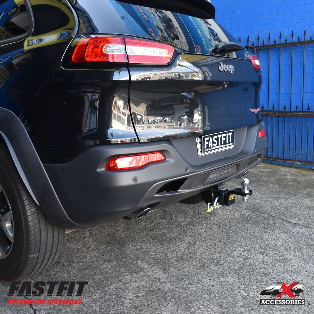 TRAILBOSS TOWBAR TO SUIT JEEP CHEROKEE KL 5D SUV (WILL FIT TRAILHAWK) 6/2014-8/2018
