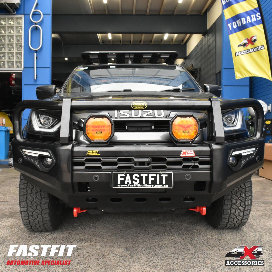 MCC 808-02 Phoenix A-Frame Bull Bars to suit ISUZU D-MAX RG 2020-ON