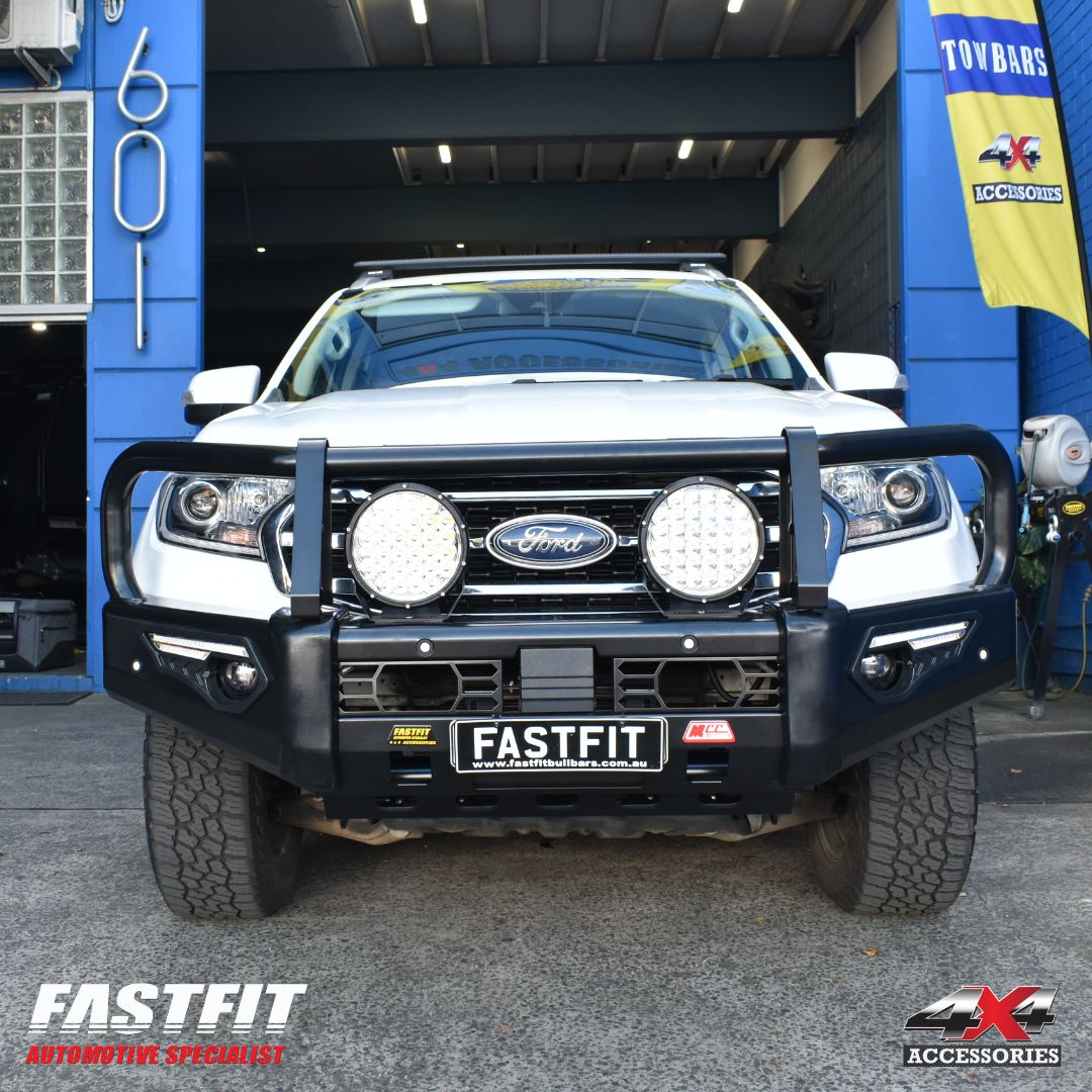 MCC 808-02 PHOENIX BAR A-FRAME BULLBAR TO SUIT FORD EVEREST WITH TECH-PACK & FRONT SENSORS 2019-2022