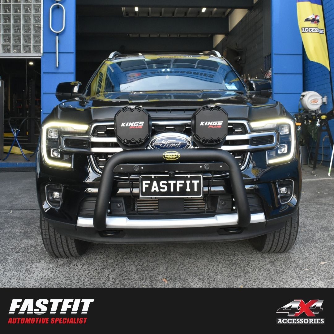 ALL BARS NUDGE BAR (BLACK) TO SUIT FORD EVEREST 06/2022-ON