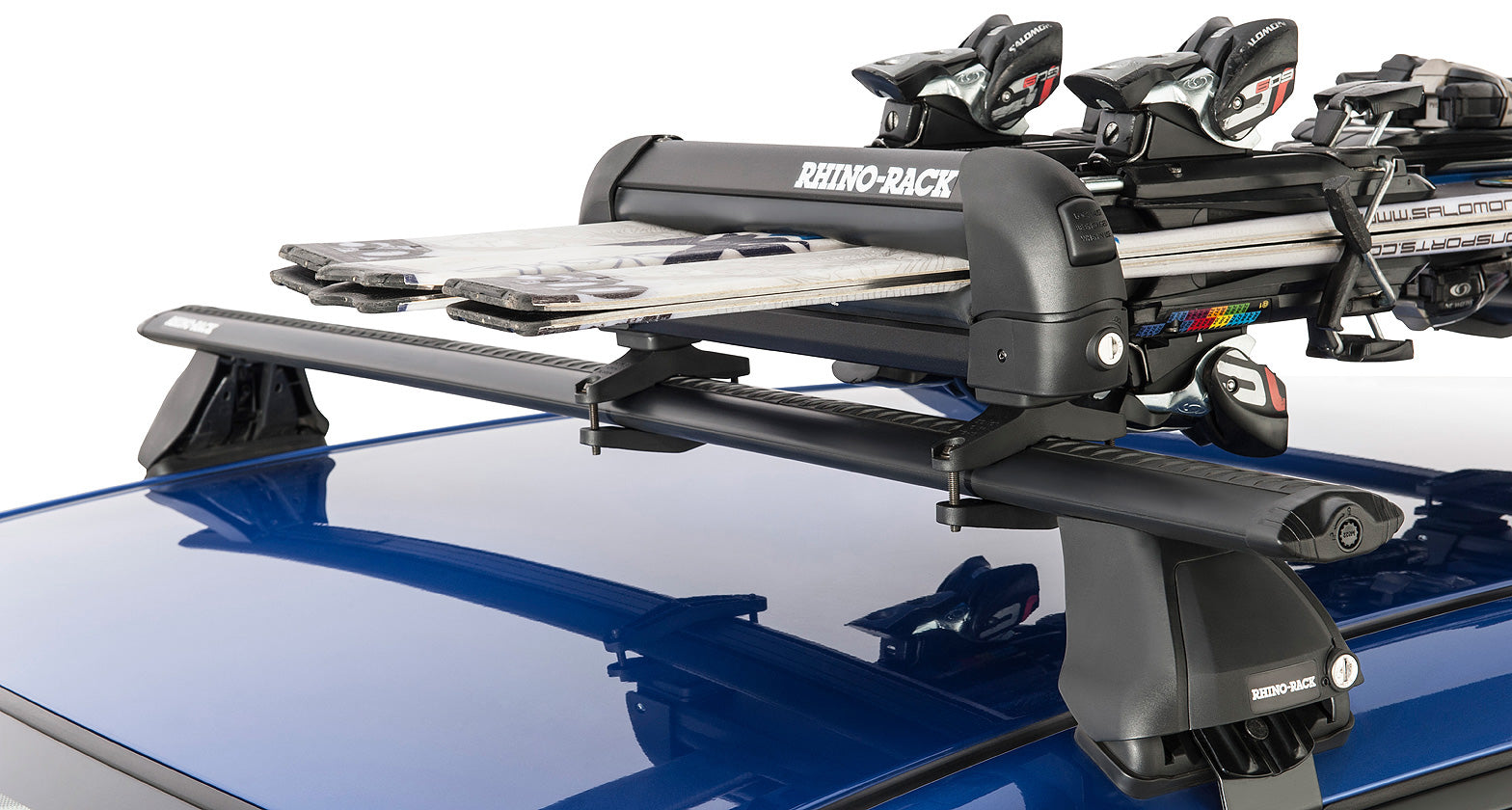 RHINO RACK SKI AND SNOWBOARD CARRIER - 3 SKIS OR 2 SNOWBOARDS