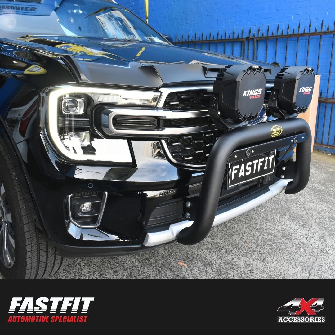 ALL BARS NUDGE BAR (BLACK) TO SUIT FORD EVEREST 06/2022-ON