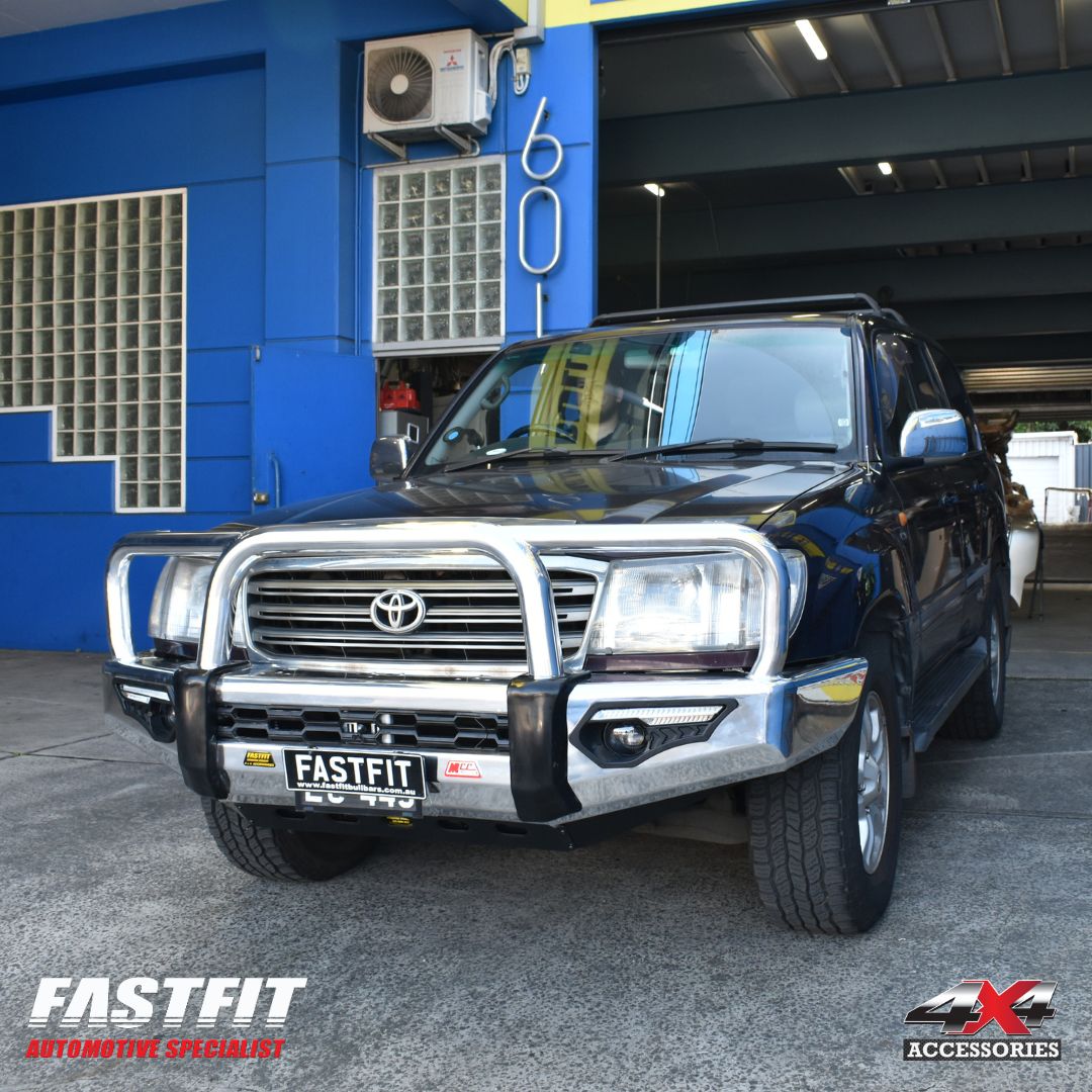 MCC 808-01A Alloy Phoenix Bull Bar Triple Loops to suit Toyota LandCruiser 100 Series 1998-2007