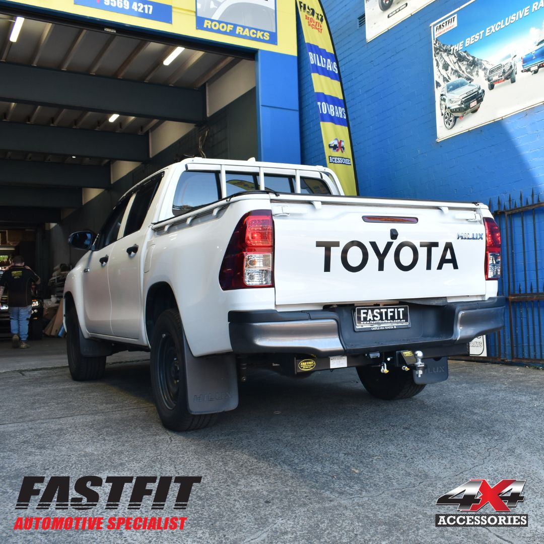 TAG Heavy Duty Towbar for Toyota Hilux With Rear Bumper Step 05/2015 - ON