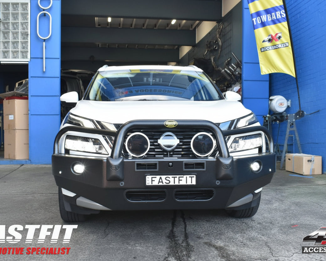 ECB BULLBAR (BLACK RIPPLE) TO SUIT NISSAN X-TRAIL 08/2022-09/2025