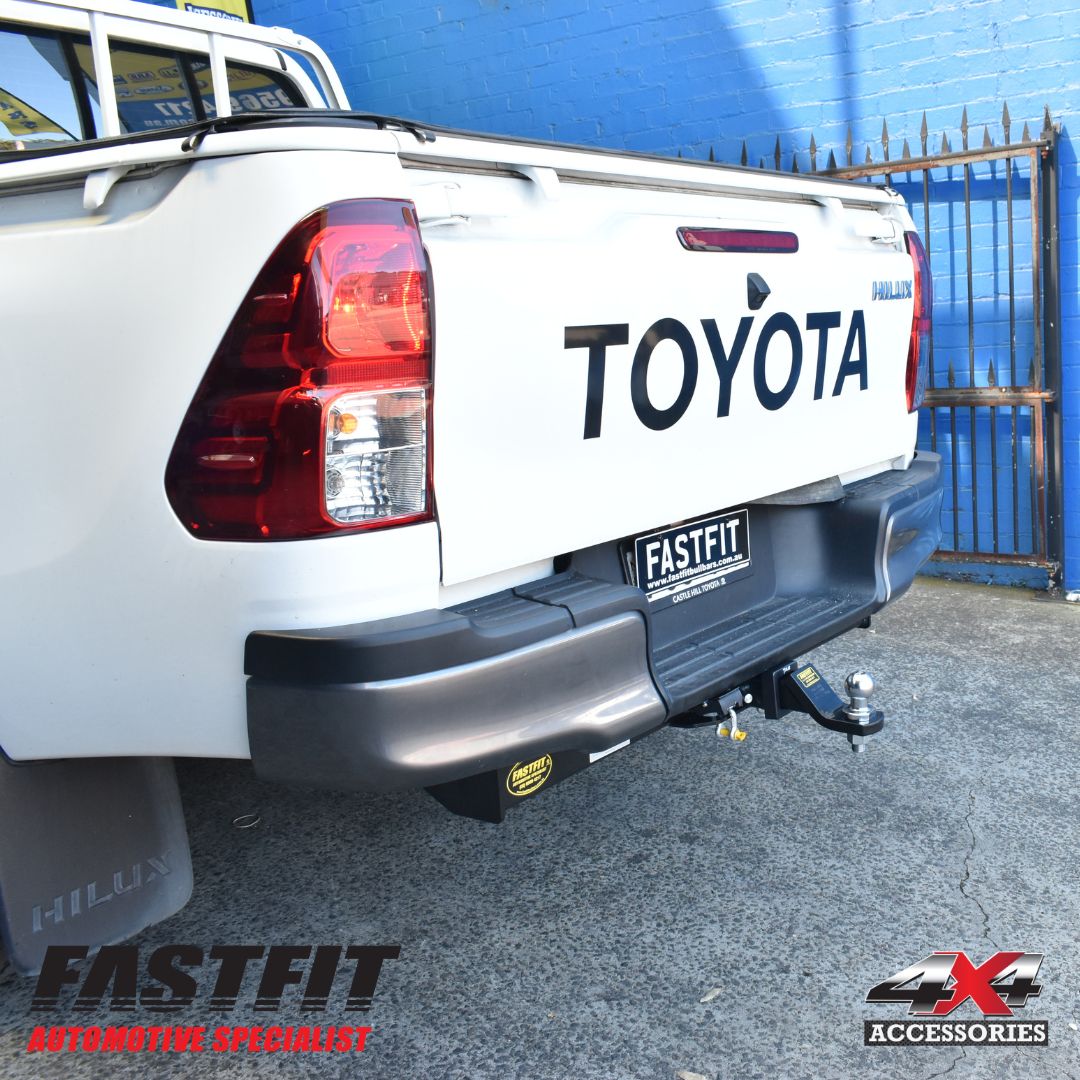 TAG Heavy Duty Towbar for Toyota Hilux With Rear Bumper Step 05/2015 - ON