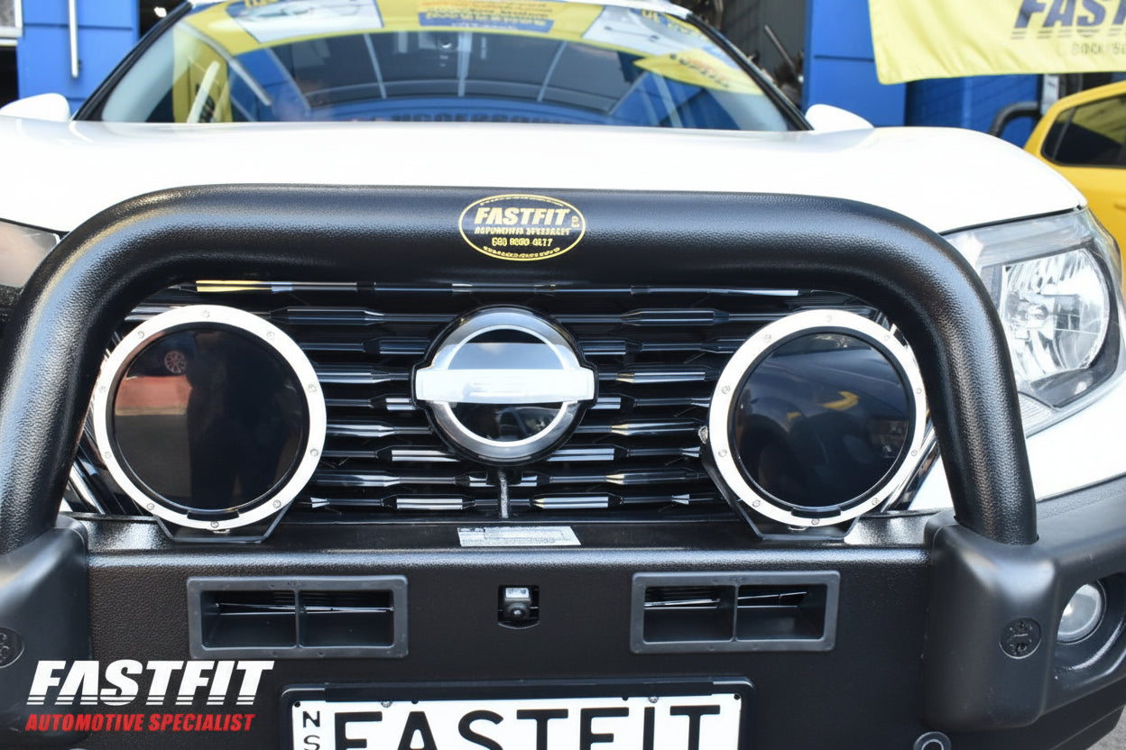 ECB BULLBAR (BLACK RIPPLE) TO SUIT NISSAN X-TRAIL 08/2022-09/2025