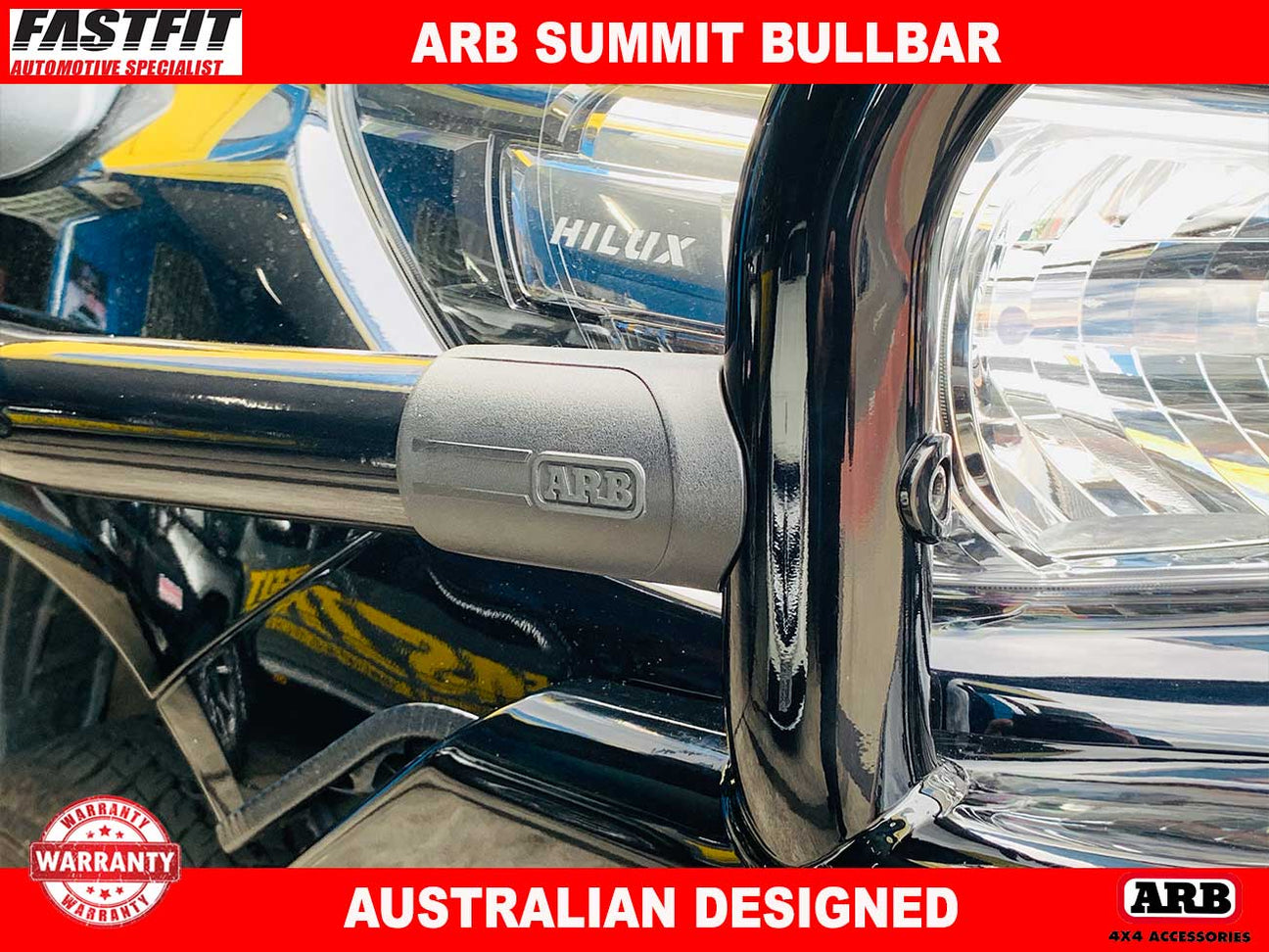 ARB SUMMIT COMBINATION BAR FOR TOYOTA HILUX SR/SR5 2015-08/2018, 4X4 ...