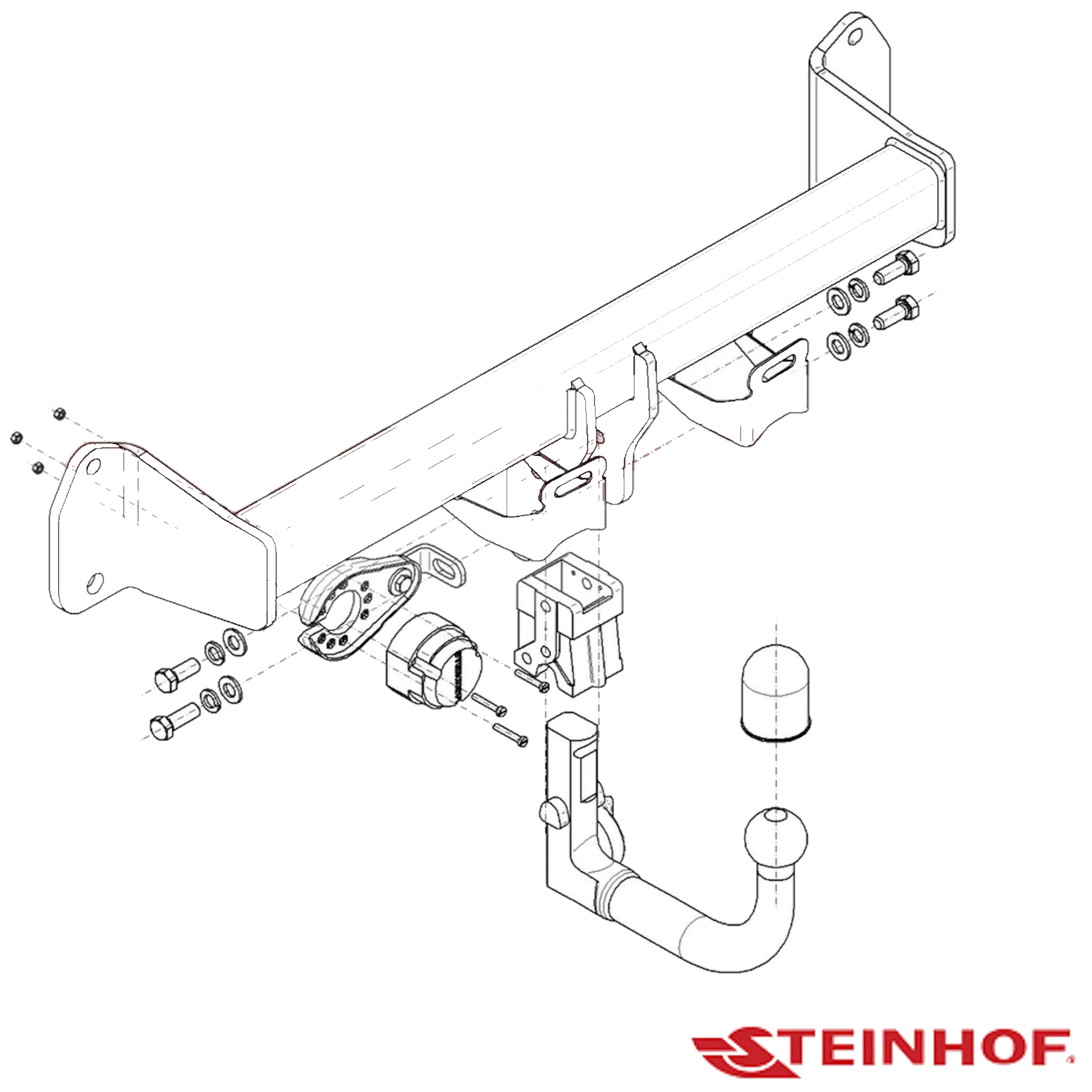 Towbar Kit to suit on BMW 3 Series F34 Gran Turismo Hatch 01/2013 - 01/2020