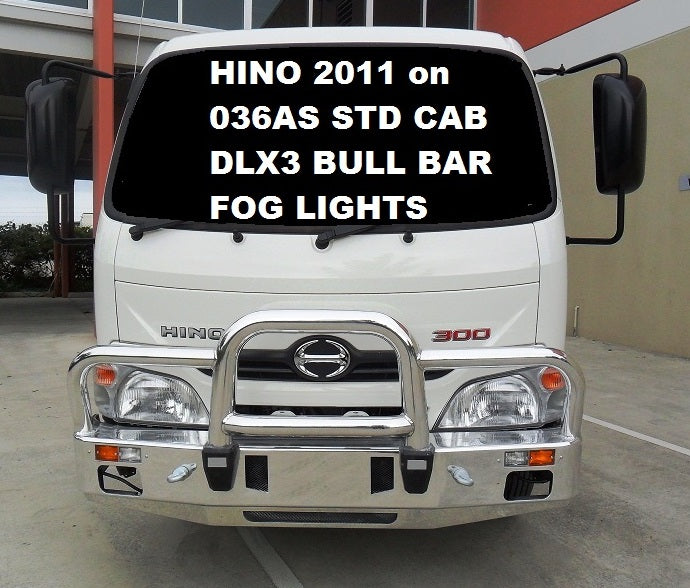 ECB BullBar to suit HINO 300 SERIES 036A Deluxe 3 (01/2011 to 01/2020)