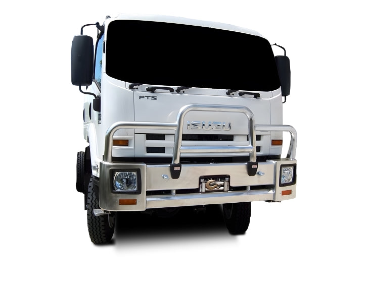 ECB Deluxe 3 Winch Compatible Bullbar for  ISUZU FTS (FH) (01/2008 to 11/2021)