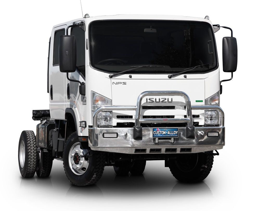 ECB Deluxe 3 Bullbar with Towpin for ISUZU NPS NH  (01/2008 to 11/2021)
