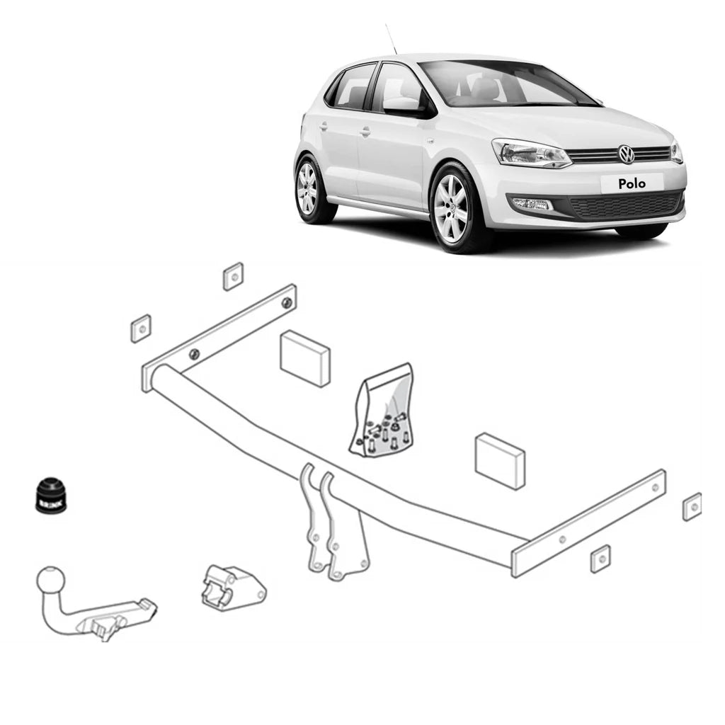 Brink Towbar European for Volkswagen Polo (10/2001 - on)