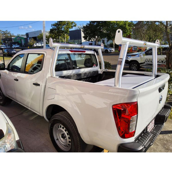 All Bars 76mm Front & Rear Ladder Rack to suit Nissan Navara D23 ...