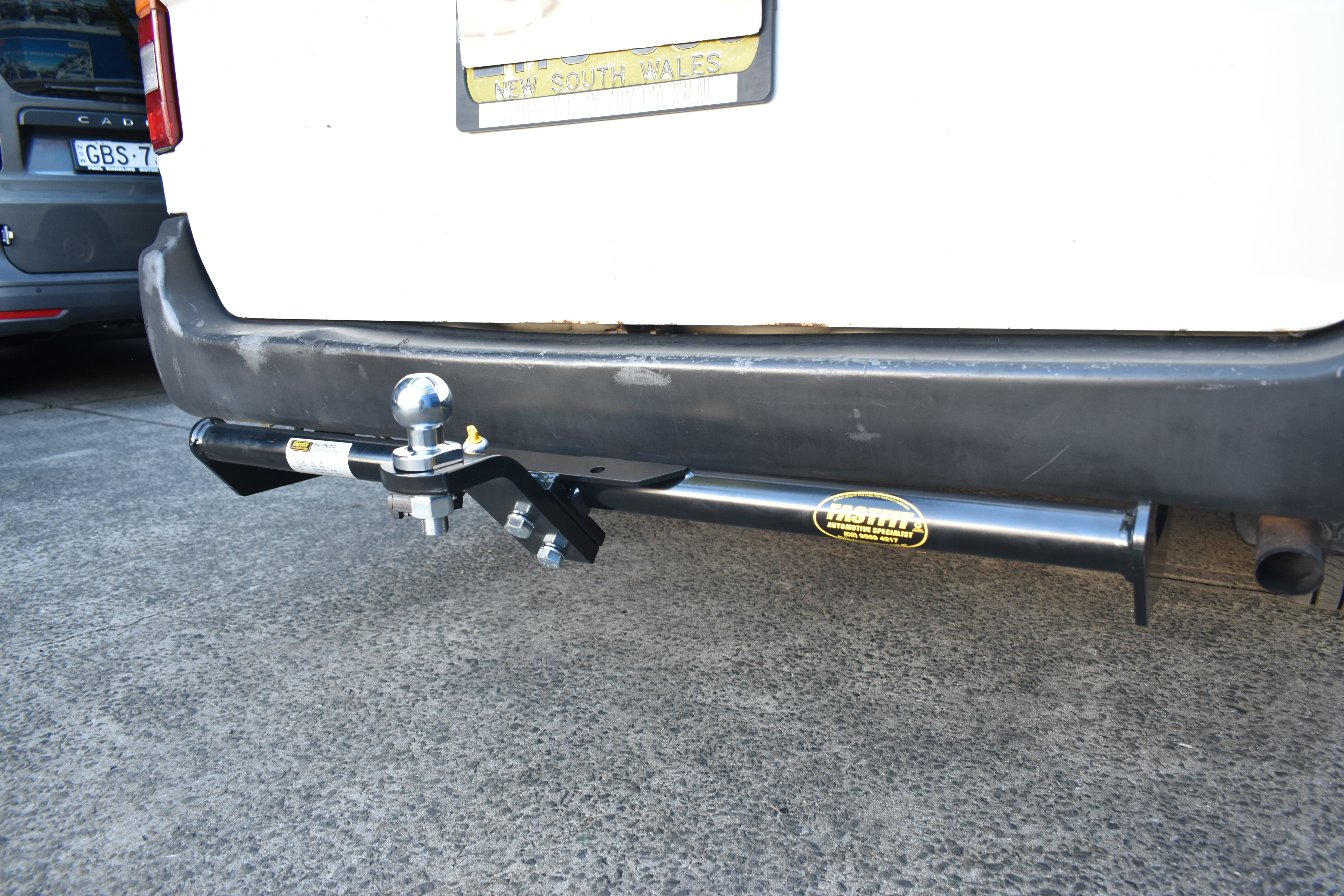TAG Standard Duty Towbar for Toyota Hiace, SLWB & Commuter Bus (08/1989-03/2005)
