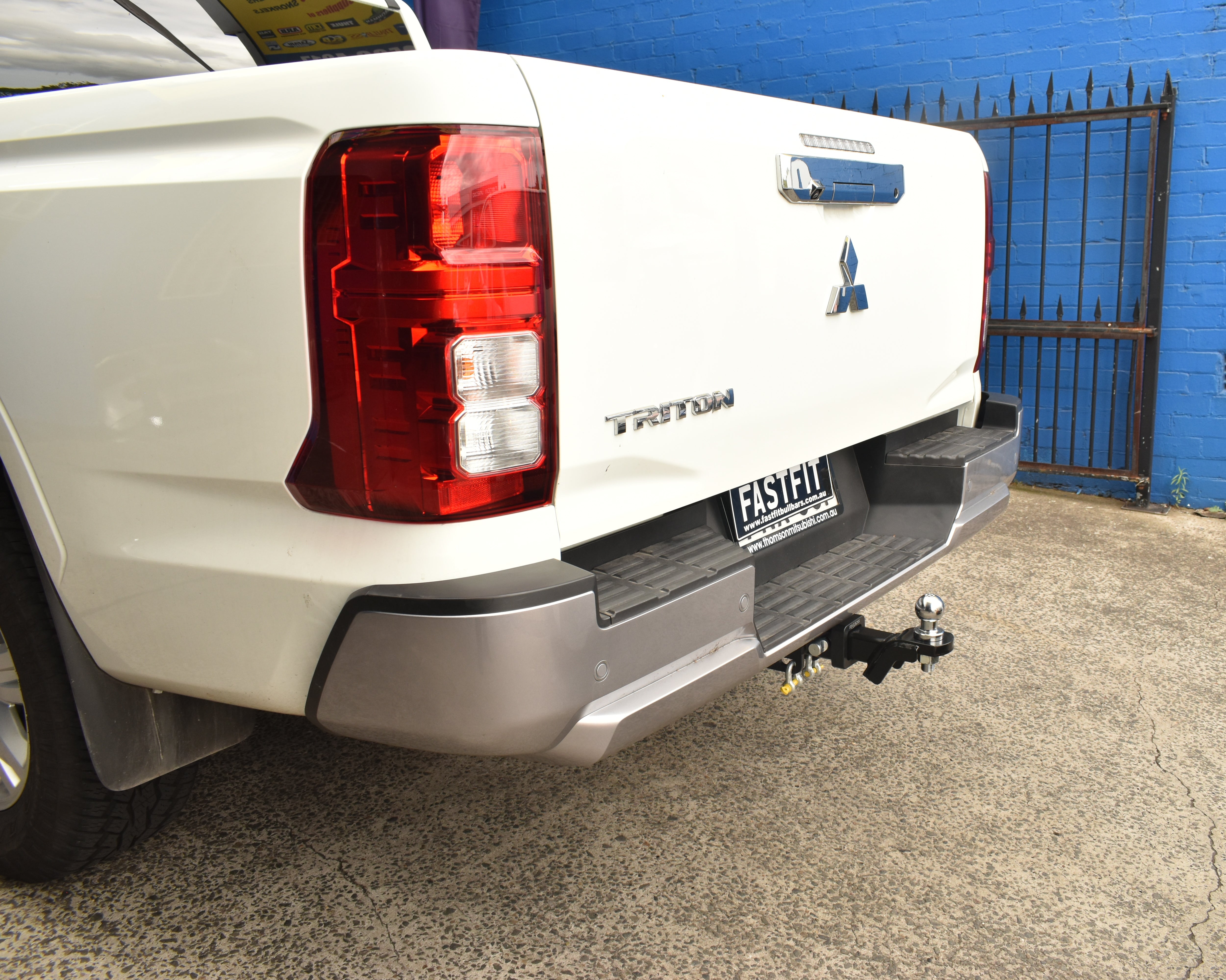 TRAILBOSS Heavy Duty Towbar for Mitsubishi MV Triton Tub Body With Bumper 03/2024 - On