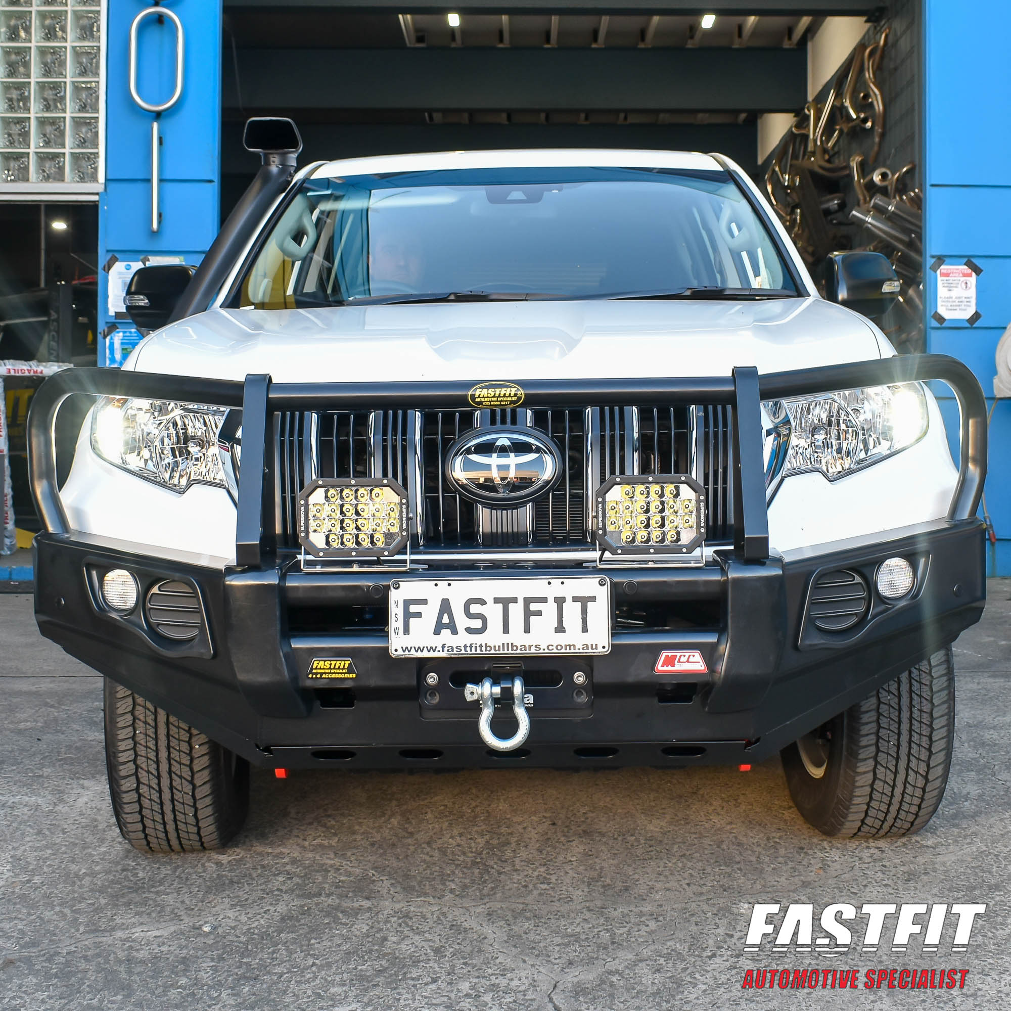 BULLBAR OFF ROAD PACKAGE TO SUIT ON TOYOTA PRADO 150S 2017-ON