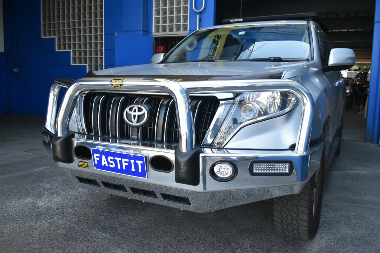 TOYOTA PRADO 150 SERIES 2 Bullbar with Bumper Lights (11/13 to 10/17)