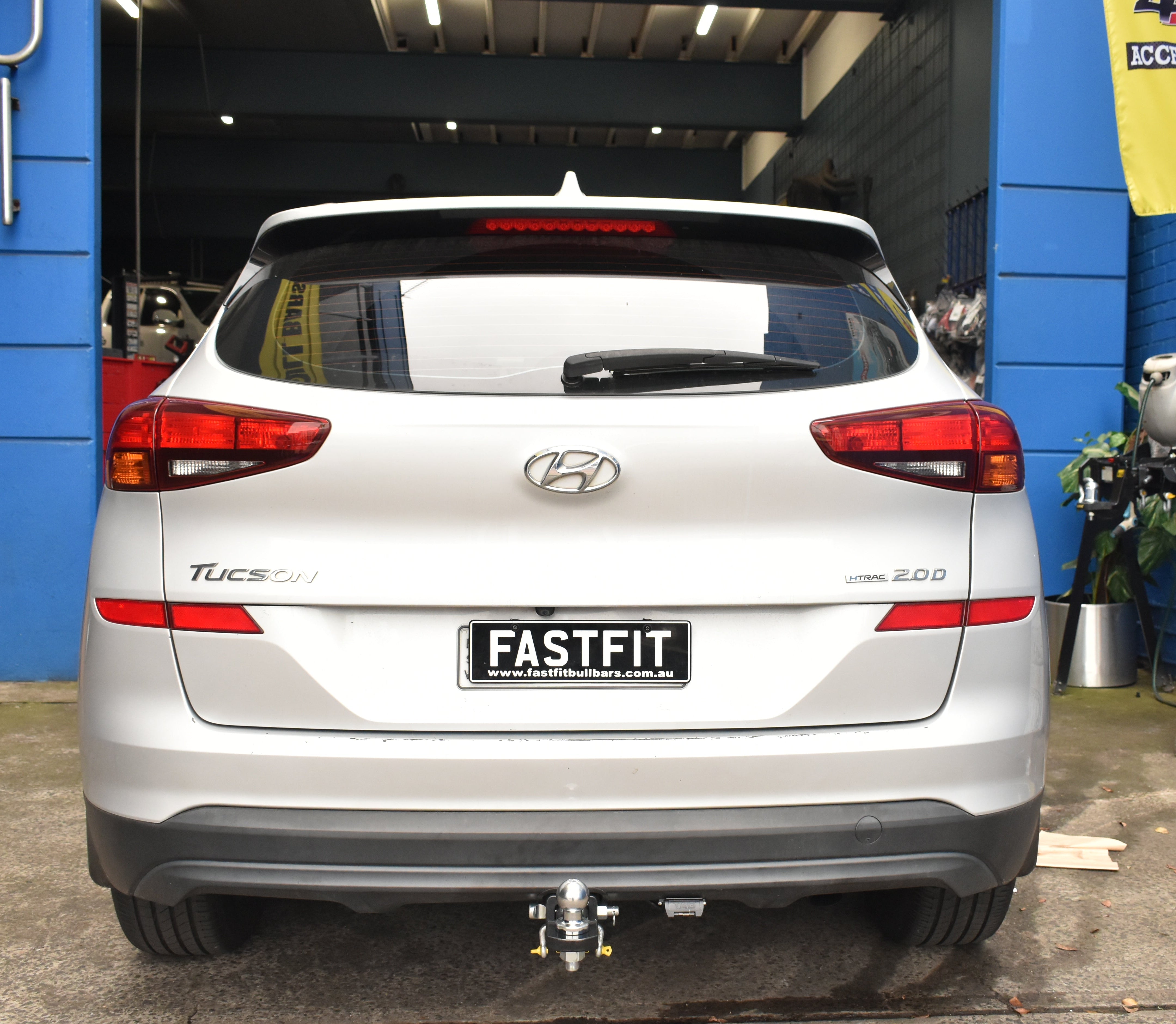 Heavy Duty Premium Trailboss towbar for Hyundai Tucson SUV 06/2018 - 12/2018 (Built in Czech Republic without captive nuts)