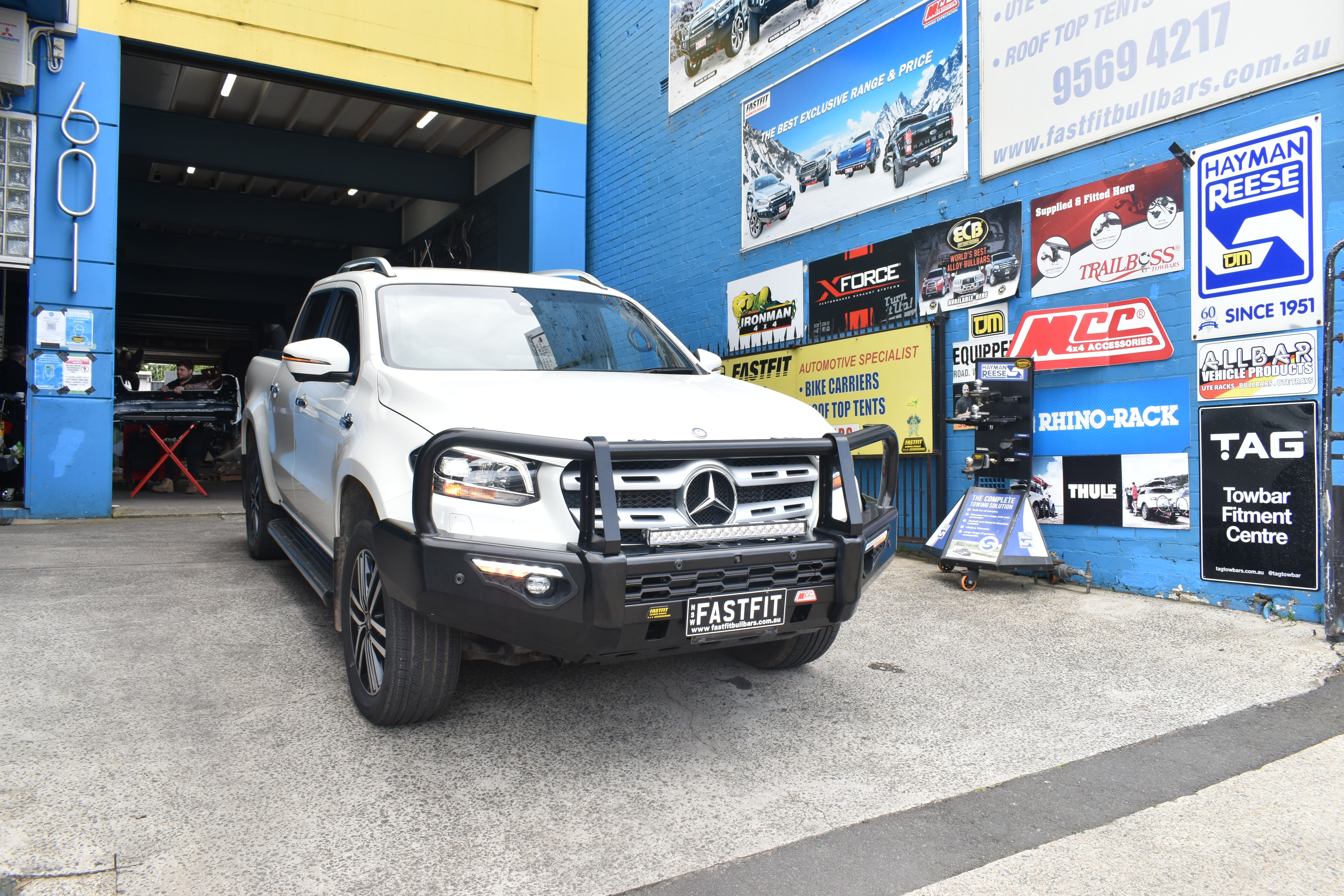 MCC 808-02 Phoenix Bar A-Frame Package to suit Mercedez Benz X Class 2019-Present