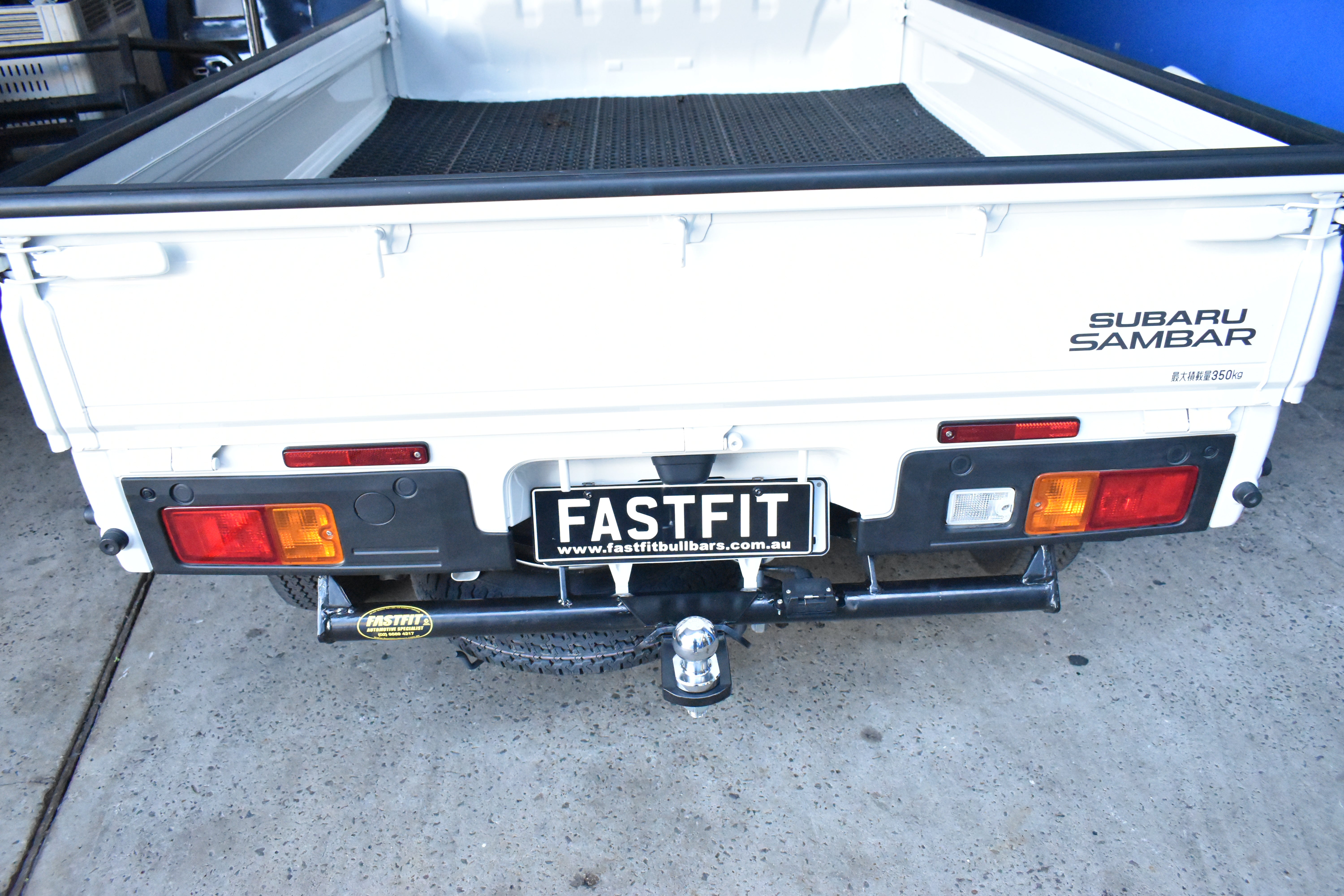 Fastfit Heavy duty towbar to suit on Subaru Sambar (Custom fitting only at our workshop contact for quote)