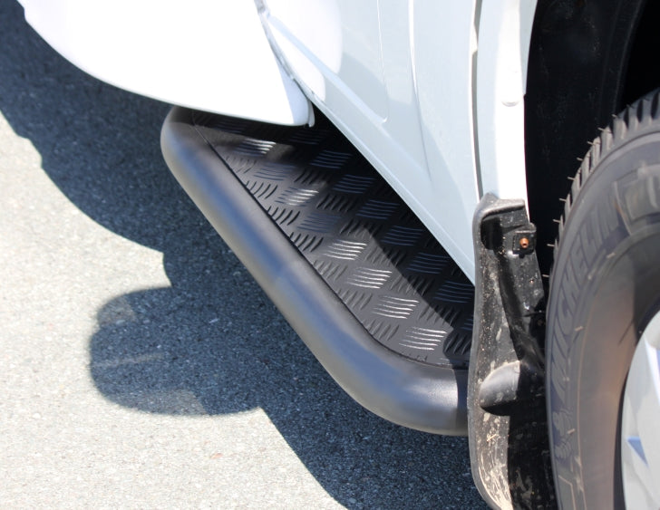 ECB SIDE STEP (BLACK RIPPLE FINISH) TO SUIT FIAT DUCATO (05/20 to 09/23)