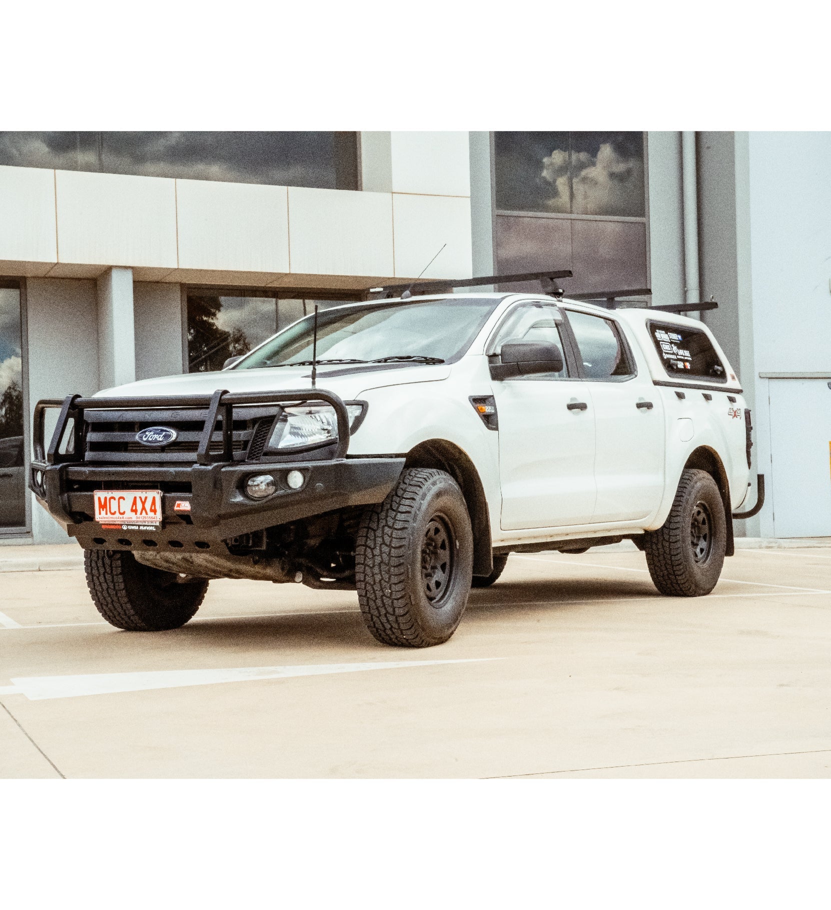 MCC 707-02 A-FRAME Falcon Bull Bars PREMIUM to suit Ford Ranger PX 1 2011-2015