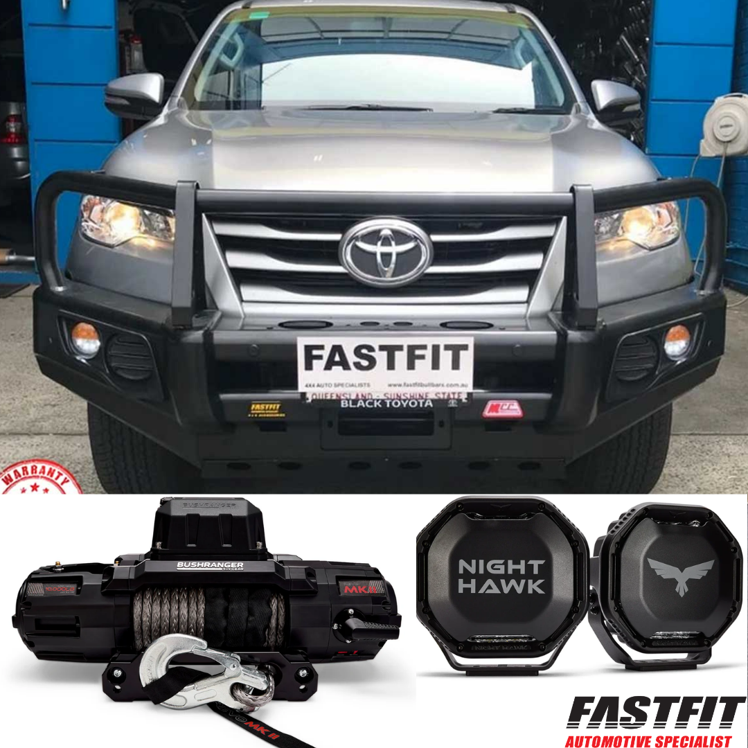 BULLBAR OFF ROAD PACKAGE TO SUIT ON TOYOTA FORTUNER 2015-2020