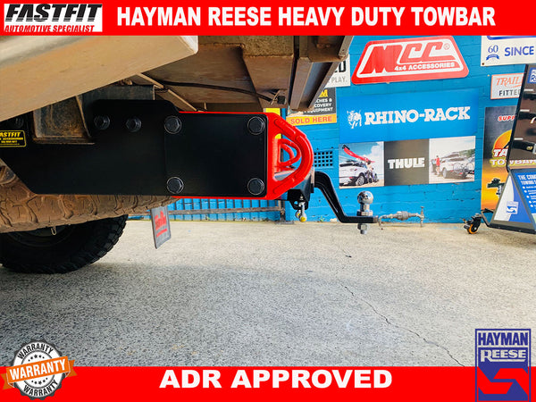 Hayman Reese Heavy Duty Towbar to suit TOYOTA HILUX GUN X-BAR C/C 2 ...