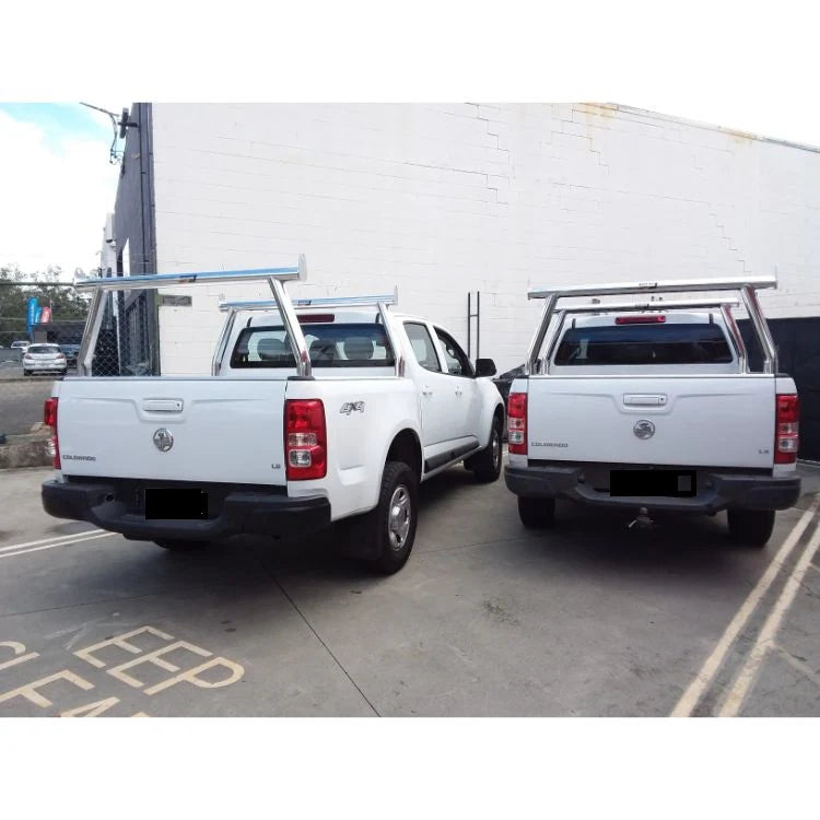ALL BARS REAR ONLY (POLISHED FINISH) LADDER RACK TO SUIT HOLDEN COLORADO 2015-ON