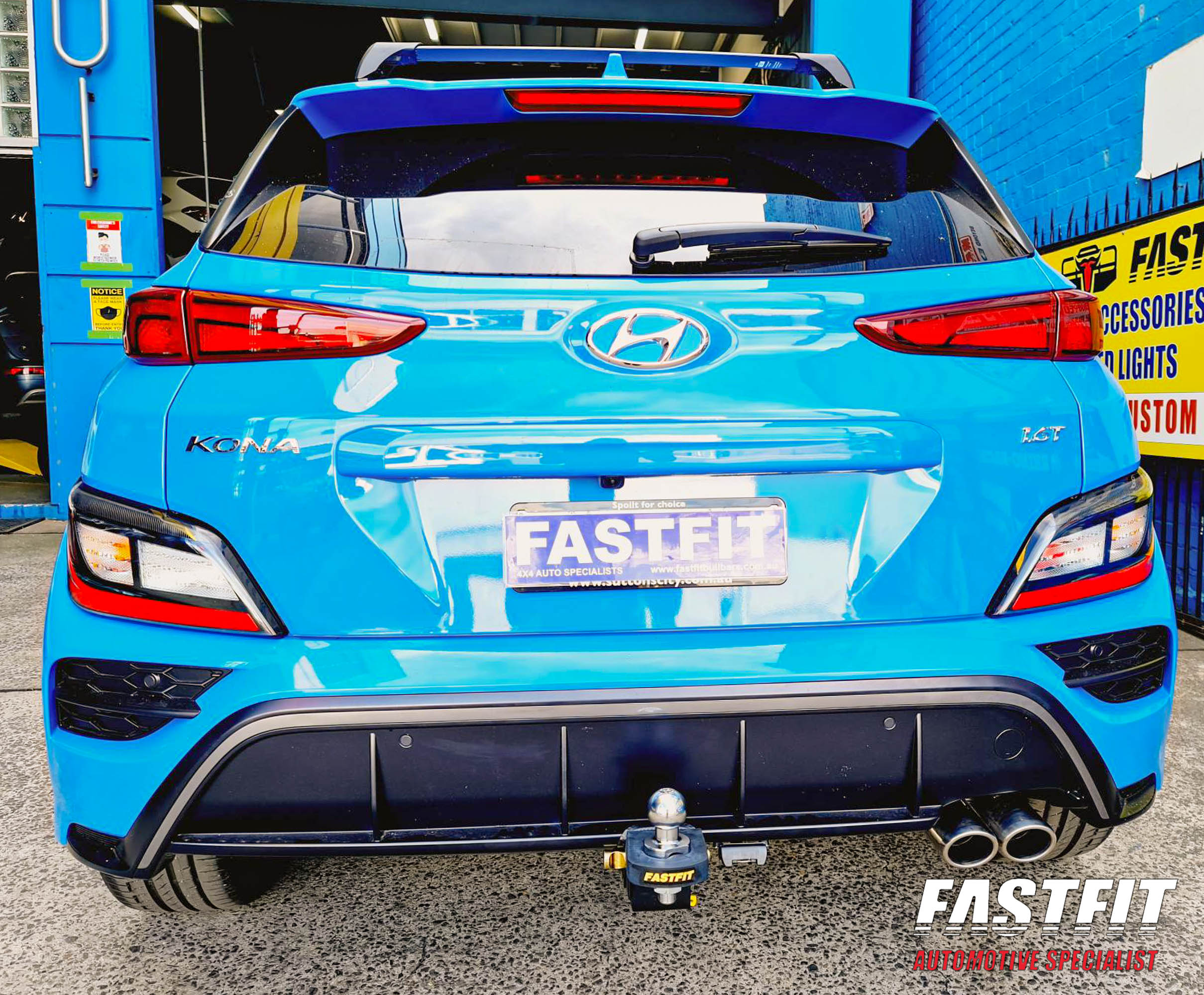 Hayman Reese Towbar to suit Hyundai Kona (8-2017 to 4-2023)
