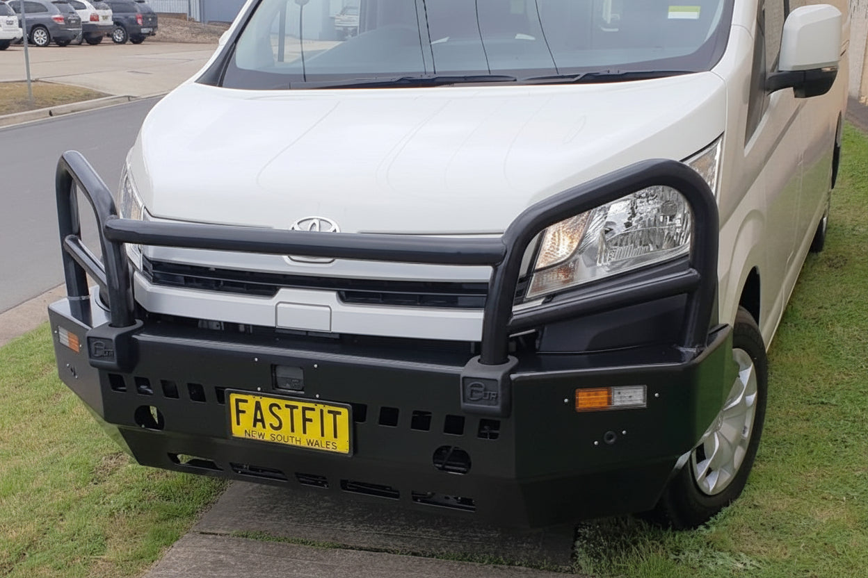 Formula steel Bullbar to suit Toyota Hiace 2019 SLWB /LWB