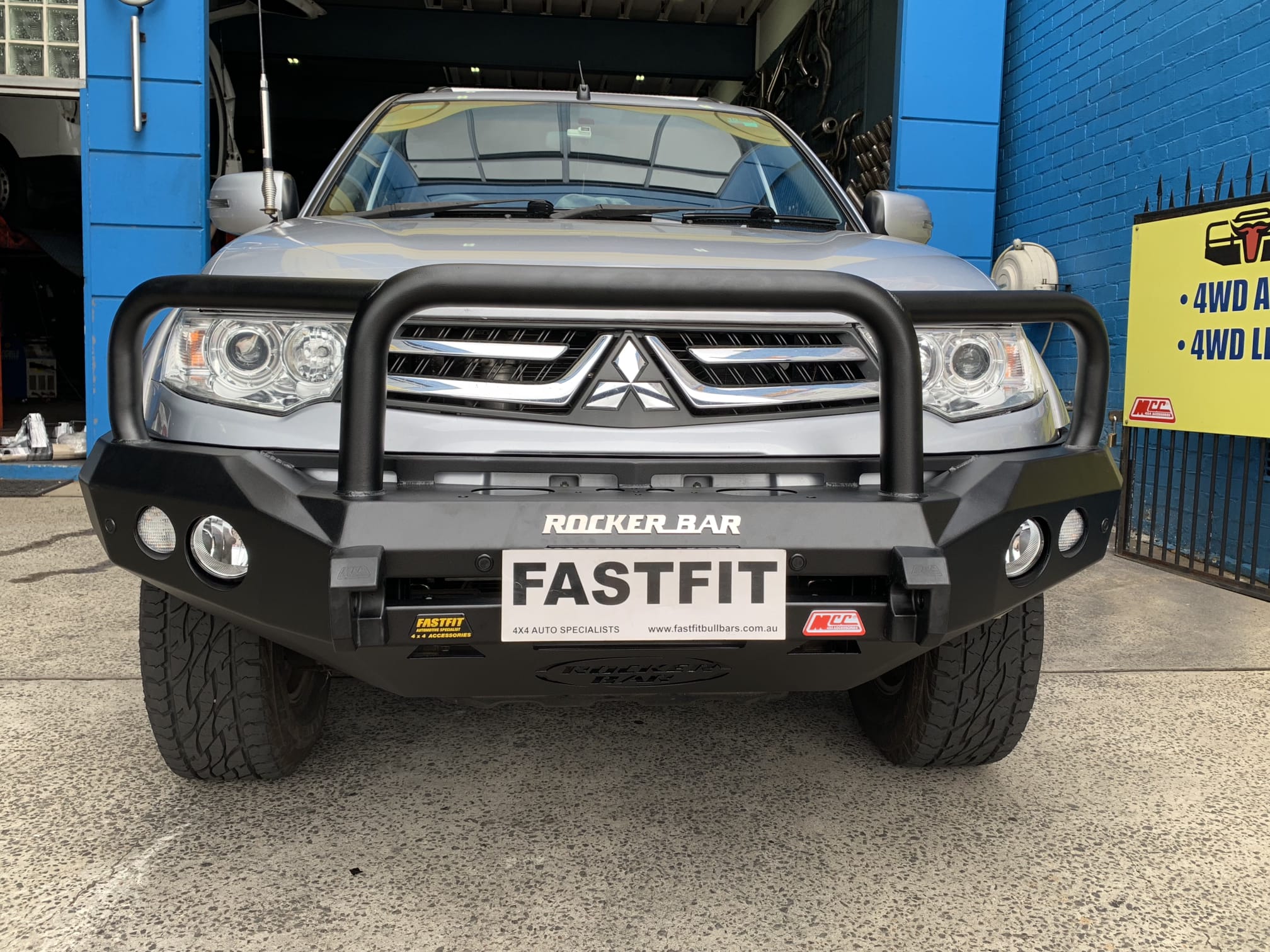 MCC 078-02 Triple Loop Rocker Bull Bars to suit Mitsubishi Challenger PB-PC 2006-2015