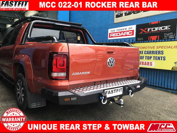 MCC 022-01 Rocker Rear Step Bar to suit Volkswagen Amarok 2011-ON ...