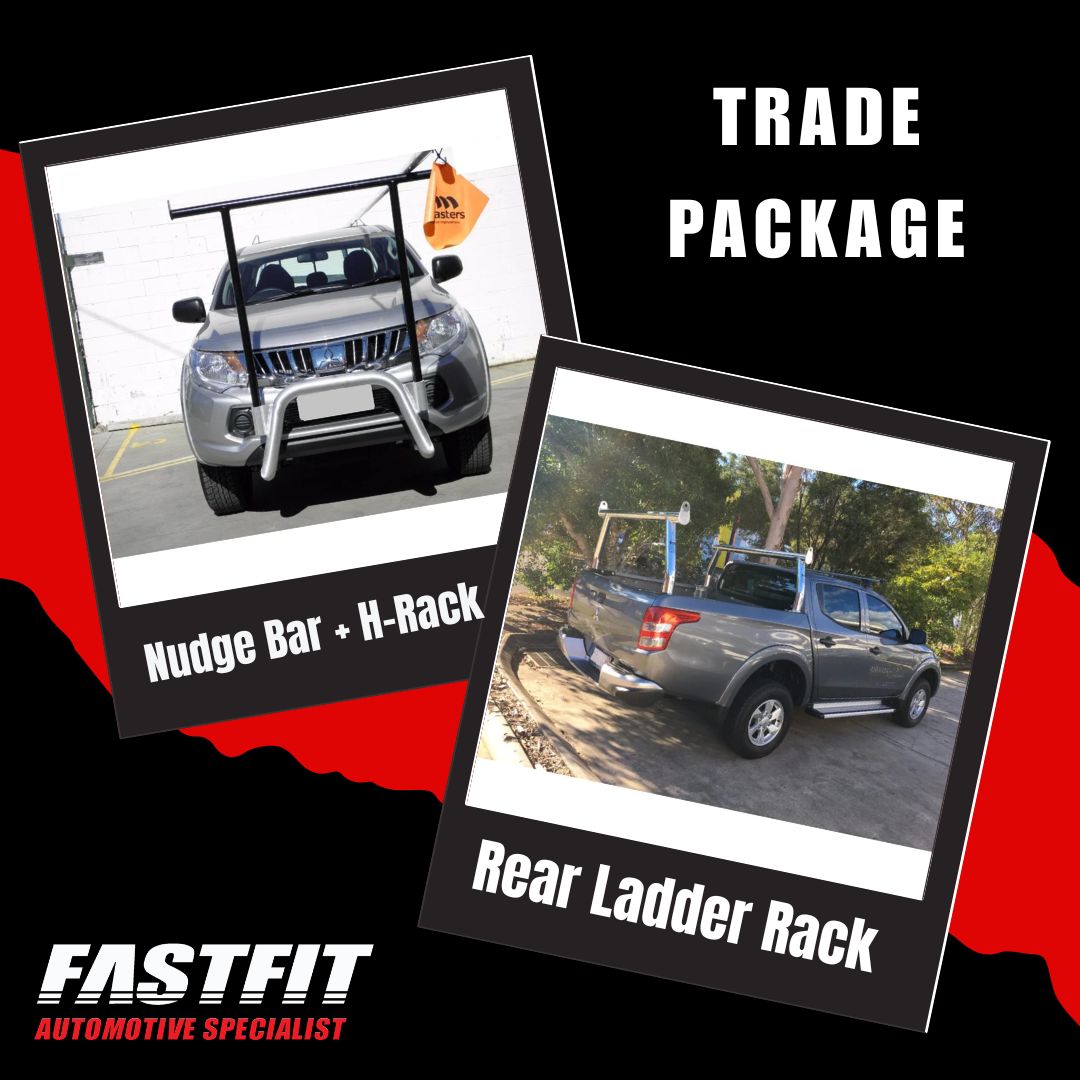 TRADE PACKAGE (ALLOY REAR LADDER RACK) TO SUIT MITSUBISHI TRITON MQ