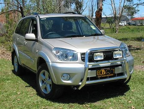 ECB SERIES 2 NUDGE BAR (BLACK) TO SUIT TOYOTA RAV4 07/2000-12/2005