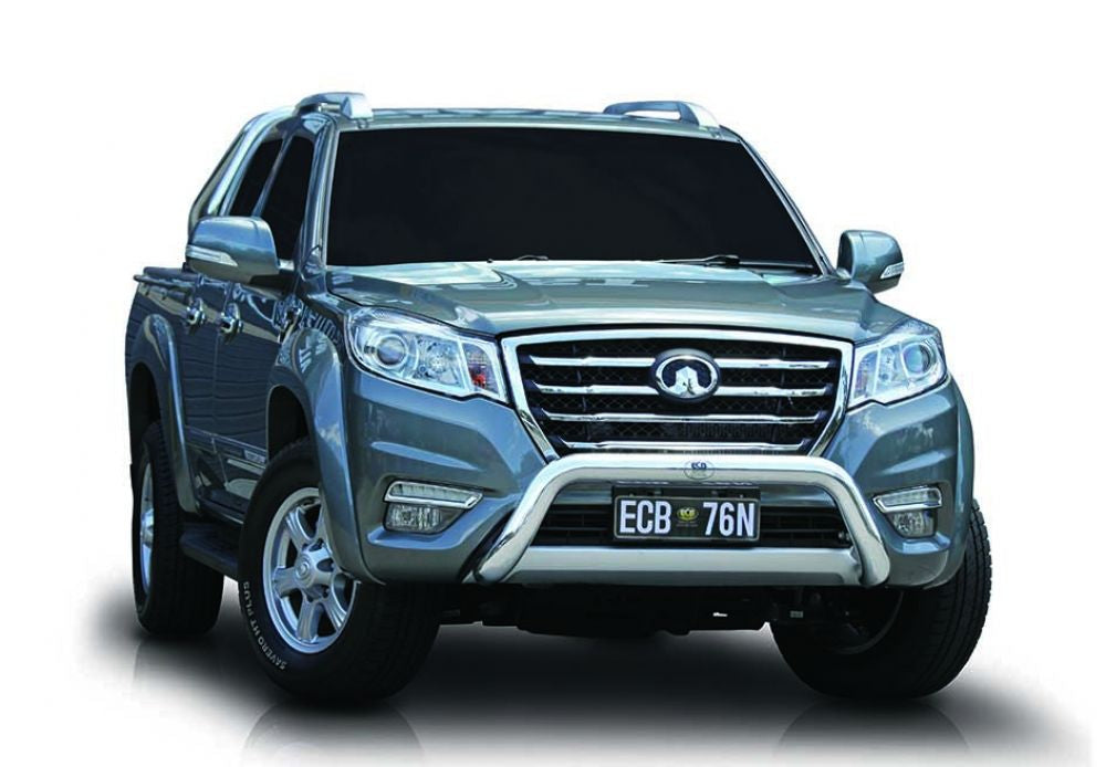 ECB NUDGE BAR (POLISHED FINISH) TO SUIT GREAT WALL STEED 07/2016-08/2021