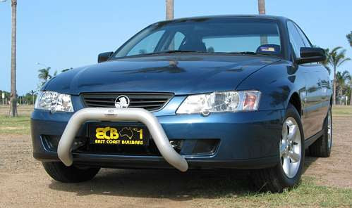 ECB NUDGE BAR (BLACK) TO SUIT HOLDEN COMMODORE VY (ACCLAIM, EXECUTIVE) 2002-2004
