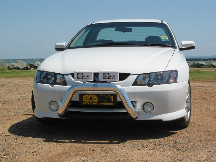 ECB NUDGE BAR (BLACK) TO SUIT HOLDEN COMMODORE VY (S, SS) 2002-2004