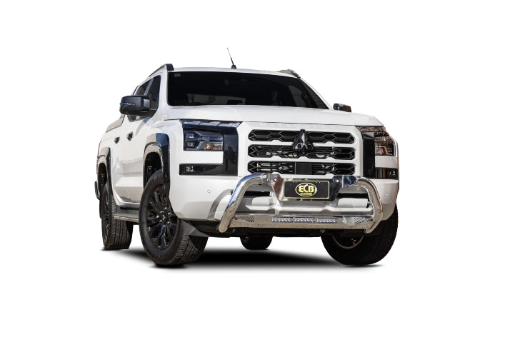 ECB NUDGE BAR (BLACK) TO SUIT MITSUBISHI TRITON MV 03/2024-ON