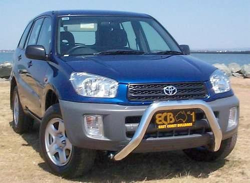 ECB NUDGE BAR (BLACK) TO SUIT TOYOTA RAV4 07/2000-12/2005