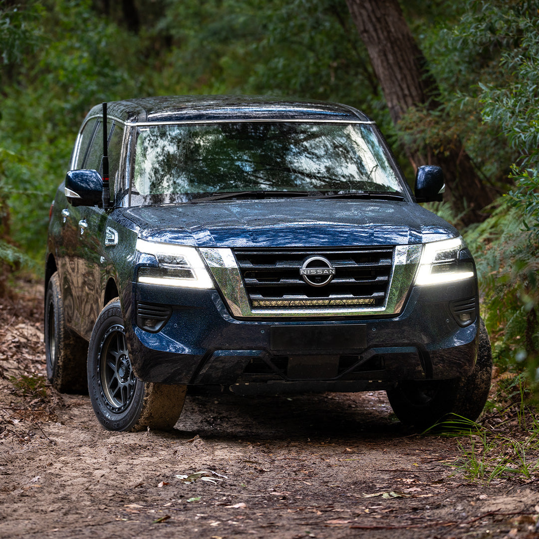 Nissan Patrol (Y62) Behind Grille Light Kit