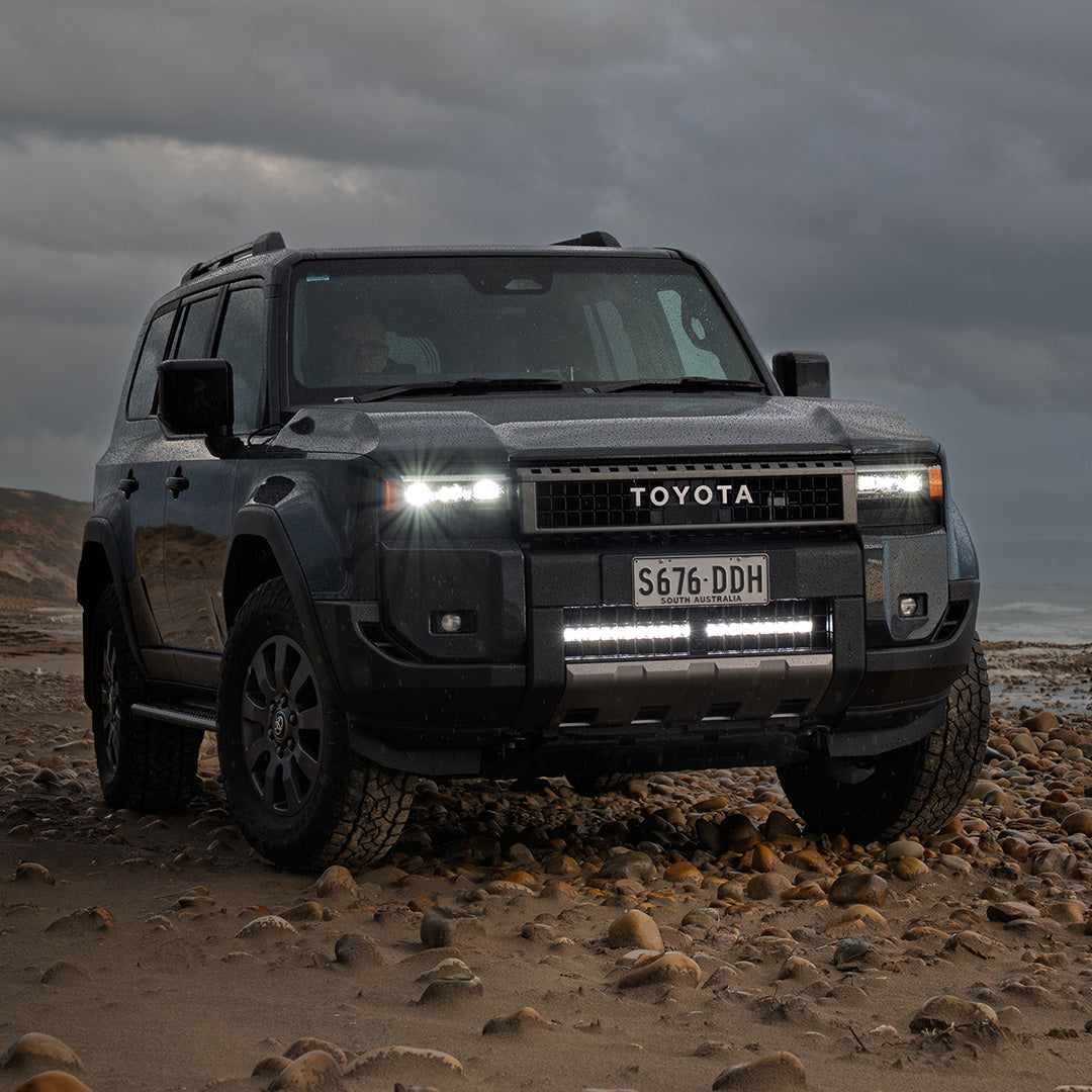 Toyota Prado (250 Series) Behind Grille Light Kit
