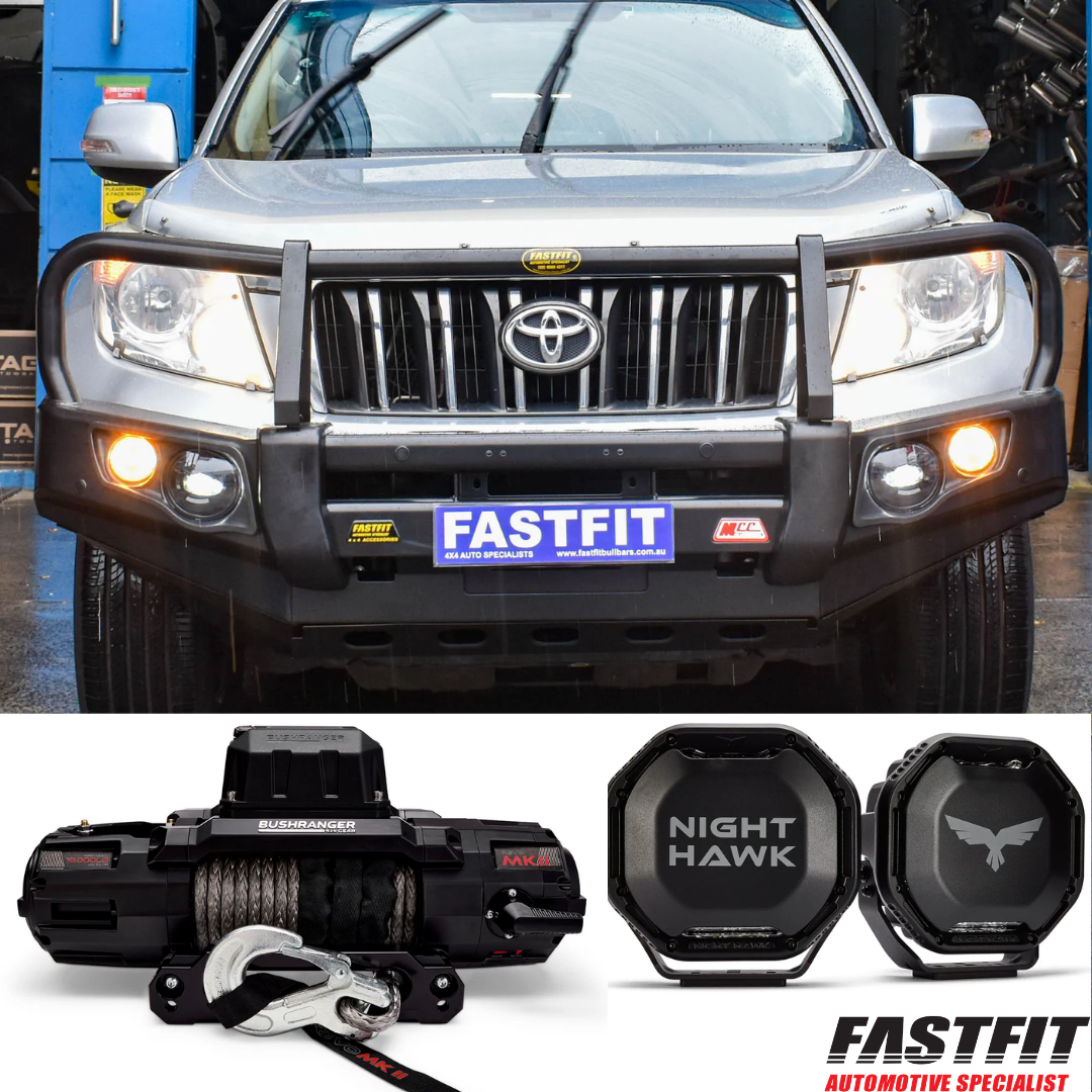 BULLBAR OFF ROAD PACKAGE TO SUIT ON TOYOTA PRADO 150S 2009-2017