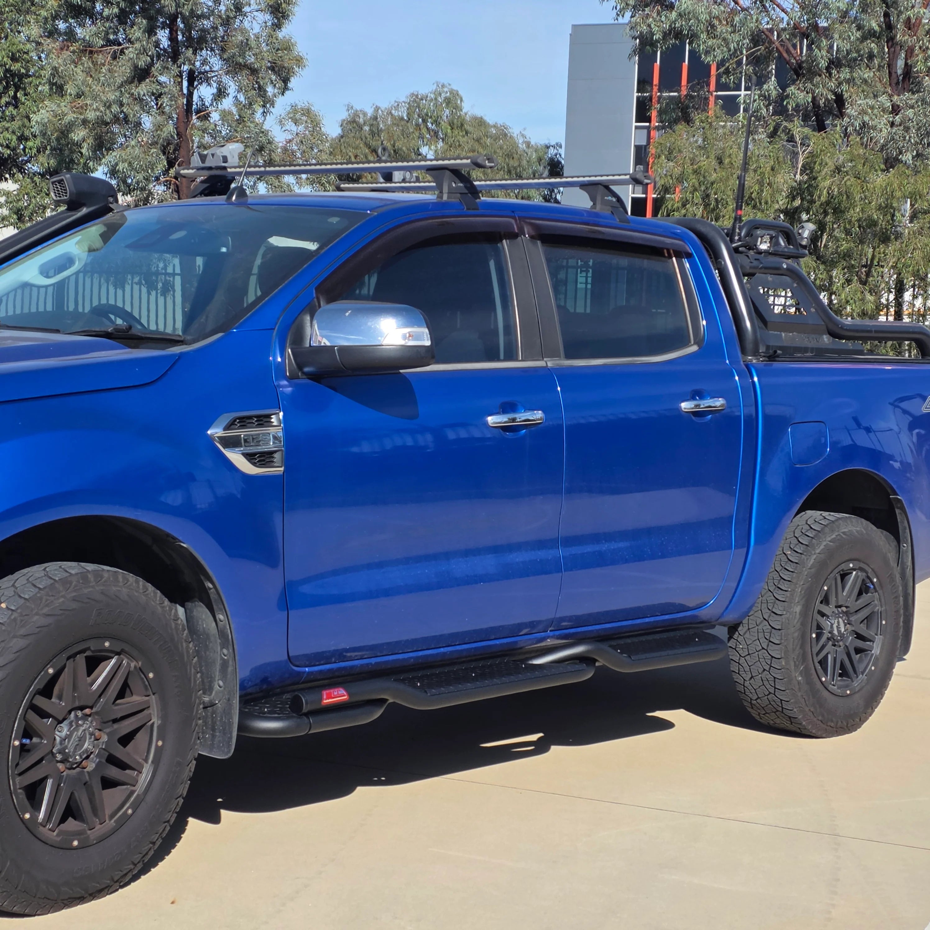 MCC 030-09TW All Black Twisted Side Step for Ford Range/MazdaBT50 2011-2021