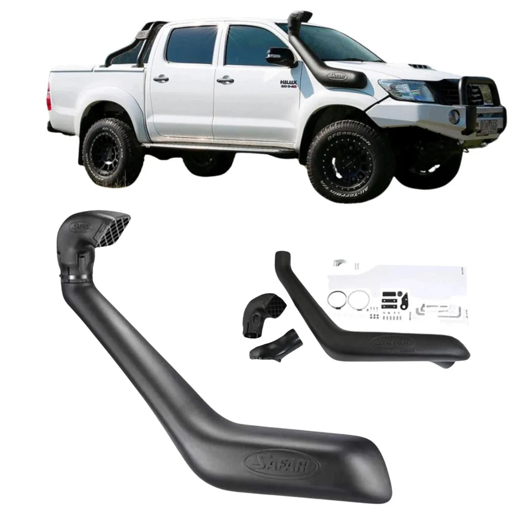 Safari V-Spec Snorkel for Toyota Hilux (KUN26 models -post-facelift) 3.0L Diesel 1KD-FTV (10/2011 - 06/2015)
