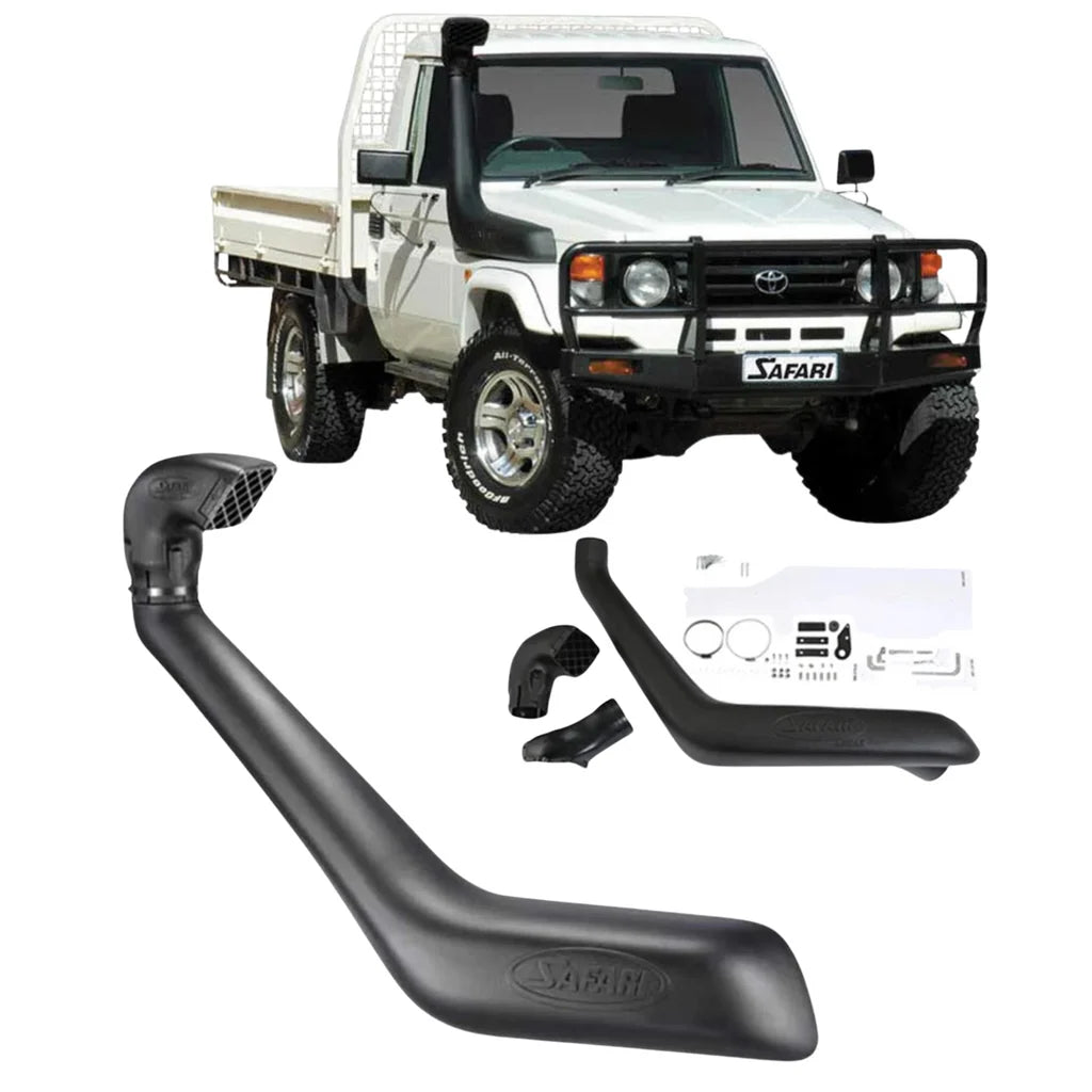 Safari Factory Snorkel ARMAX Replacement for uits 71, 73, 75, 78 & 79 series Narrow Front Landcruiser 4.2L Diesel 1HZ, 1HD-FTE