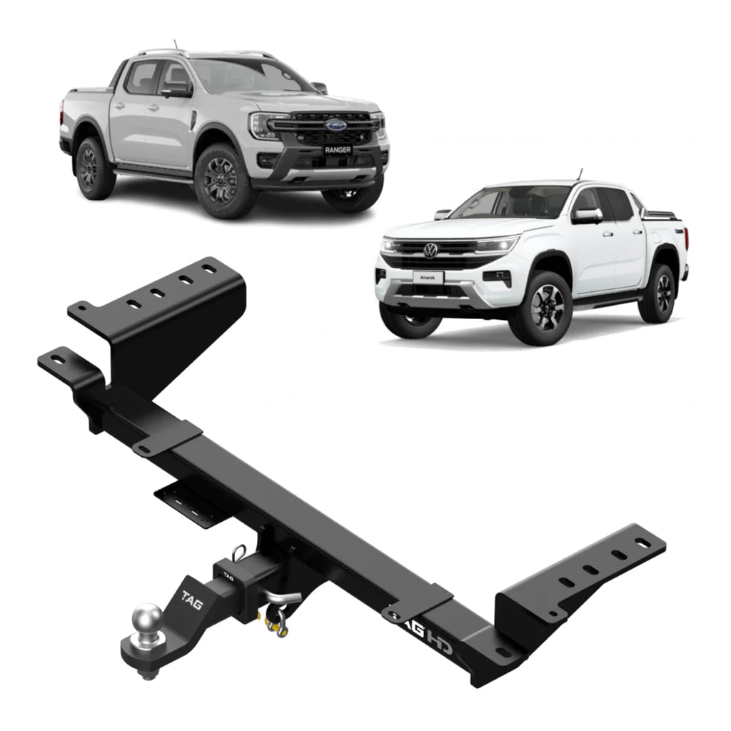 TAG HEAVY DUTY TOWBAR TO SUIT Ford Ranger Next-Gen (Styleside Utes) 06/2022 - ON