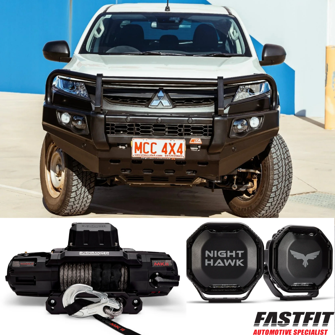 BULLBAR OFF ROAD PACKAGE TO SUIT ON MITSUBISHI TRITON MR MR 2019-ON