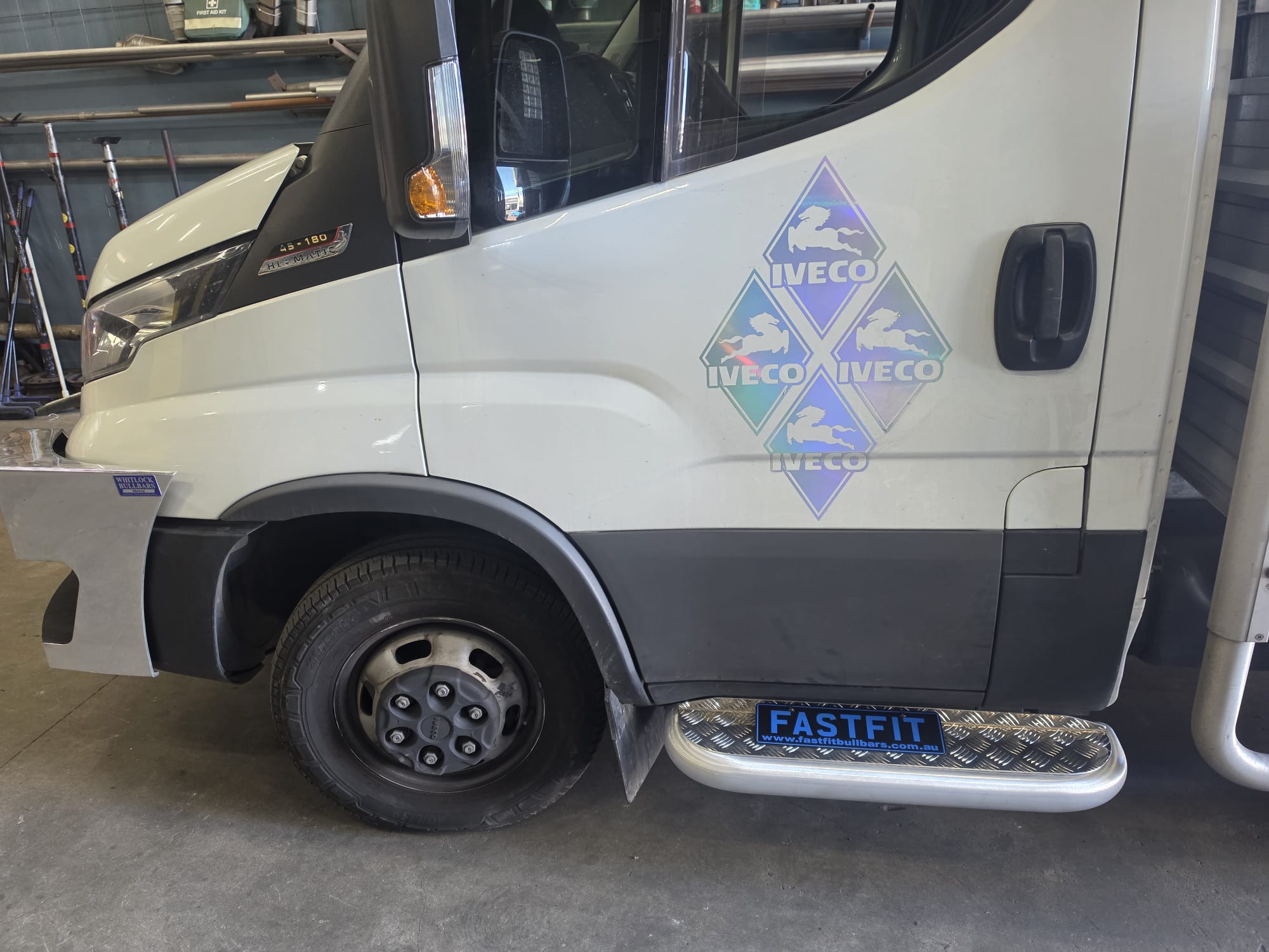 Single Cab Iveco Daily Side Steps 02/2015-01/2021